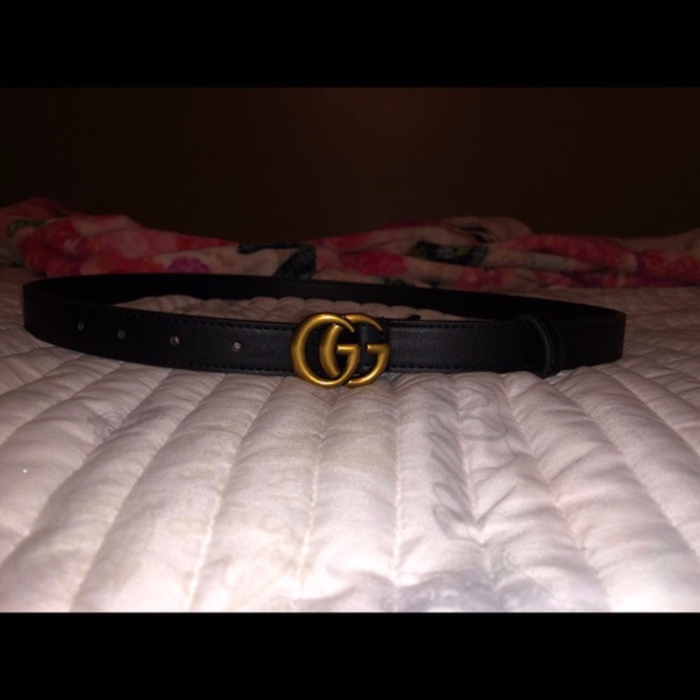 Authentic Skinney GG Belt